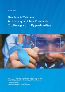 SINTEF og Telenor Research: Cloud Security Whitepaper