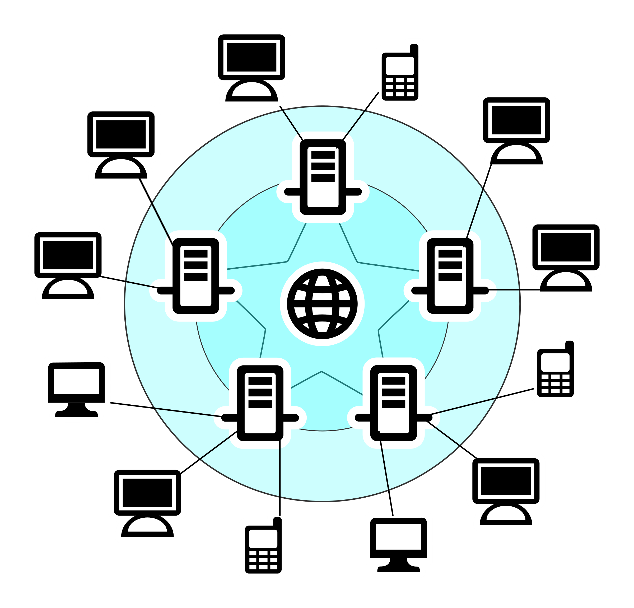 Сеть интернет в круг. Компьютерные сети. Компьютерные сети картинки. Глобальная сеть. Телекоммуникационная вычислительная сеть.